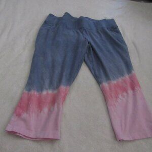 Livi Blue/Pink Leggings  22/24 USED
